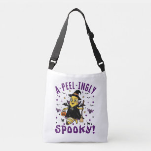 A-peel-ingly Spooky Halloween Banana Design Crossbody Bag