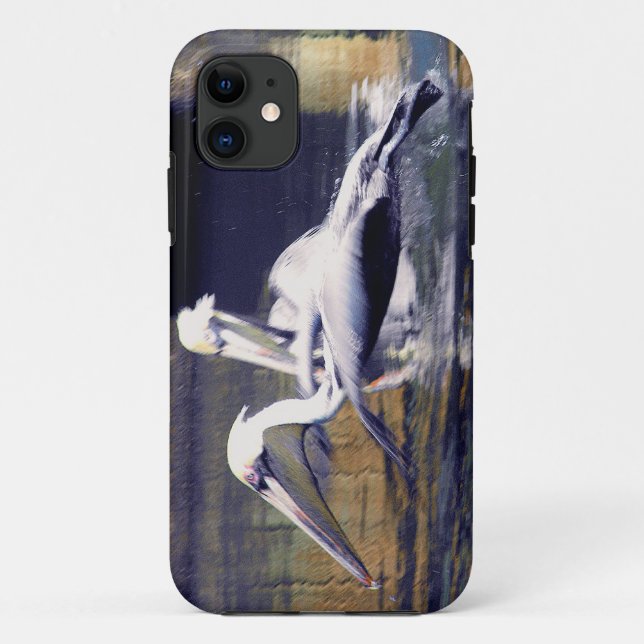 A Pelican Takes Off Case-Mate iPhone Case (Back)