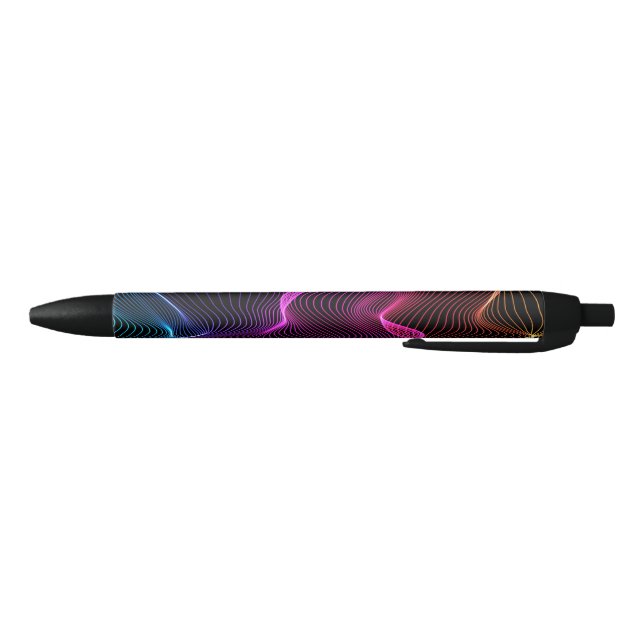 A pen with a black tip and clip (Bottom)