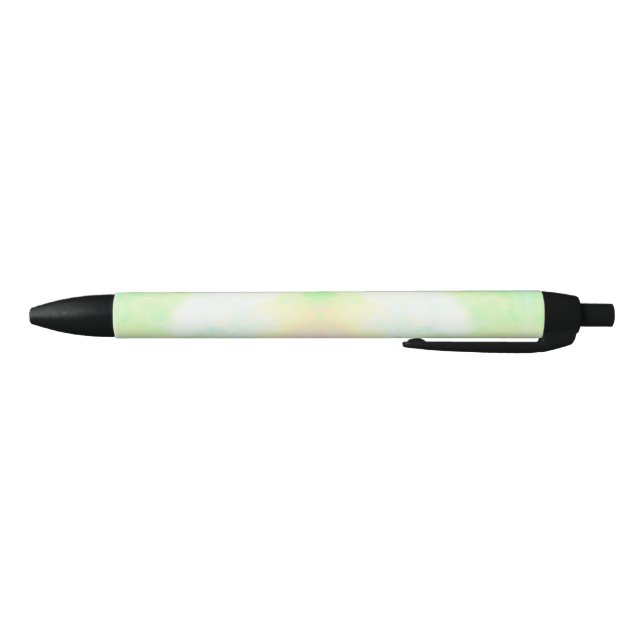 A pen with a light, pastel-coloured body  (Bottom)
