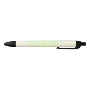 A pen with a pastel greenish-white barrel