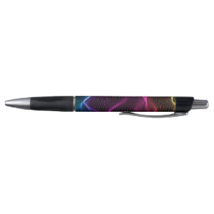 A pen with a silver tip and clip