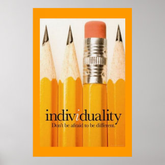 A pencil thought poster