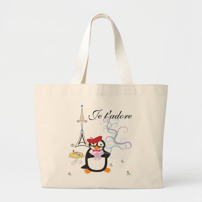 A Penguin in Paris Bag (Front)