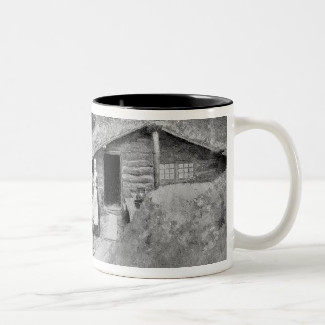 A Pennsylvania Cave-Dwelling Two-Tone Coffee Mug (Right)