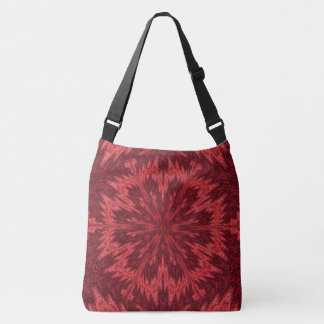 A PEONY IN RED CROSSBODY BAG