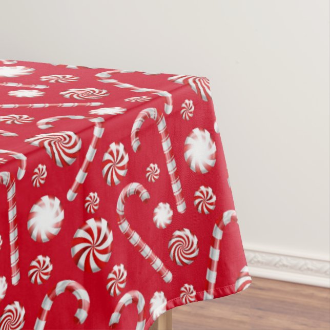 A Peppermint Spice Series Design 1   Tablecloth (In Situ)