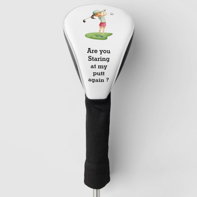 A Perfect Fit for Your Driver: Custom  Golf Head Cover (Front)