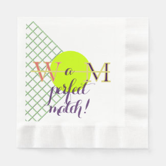 A Perfect Match Paper Napkin
