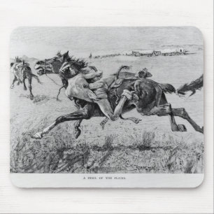 A Peril of the Plains Mouse Pad
