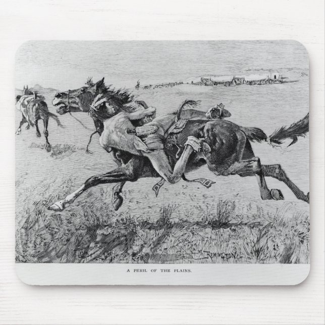 A Peril of the Plains Mouse Pad (Front)