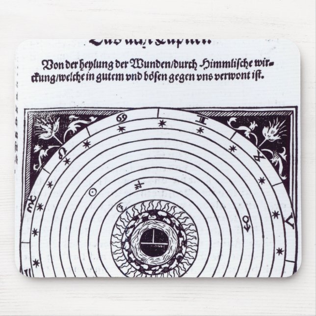 A Personal Astrological Chart Mouse Pad (Front)