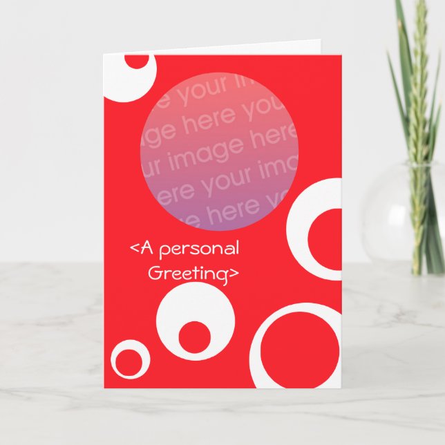A Personal Greeting Card (Front)