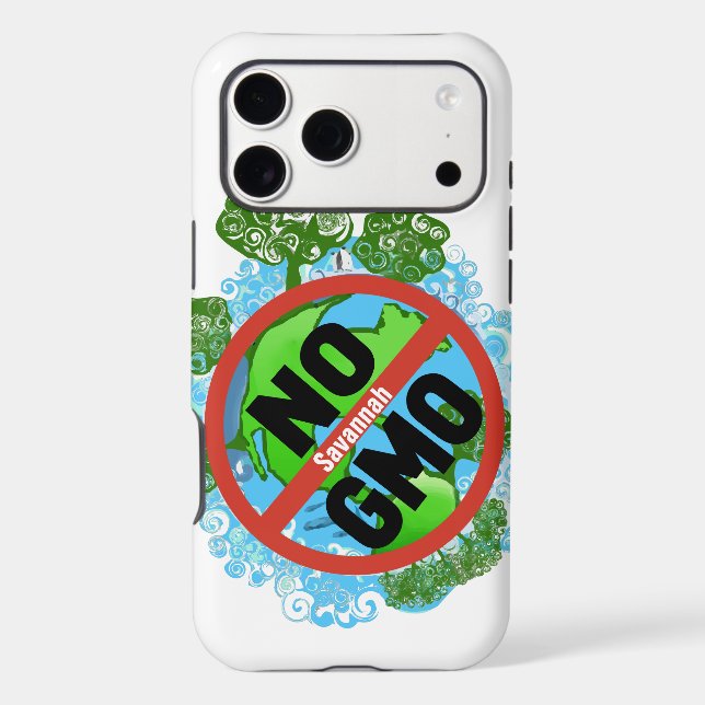 A Personalised NO GMO iphone 5 (Back)