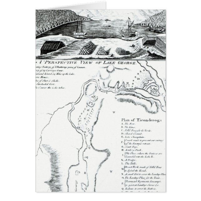A Perspective View of Lake George (Front)
