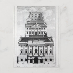 A Perspective View of the Bank of England Postcard
