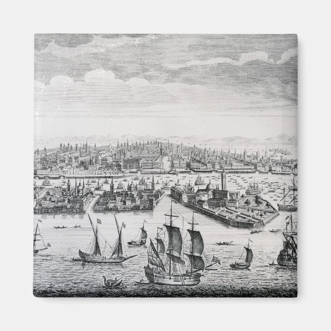 A Perspective View of the City of Venice Magnet (Front)