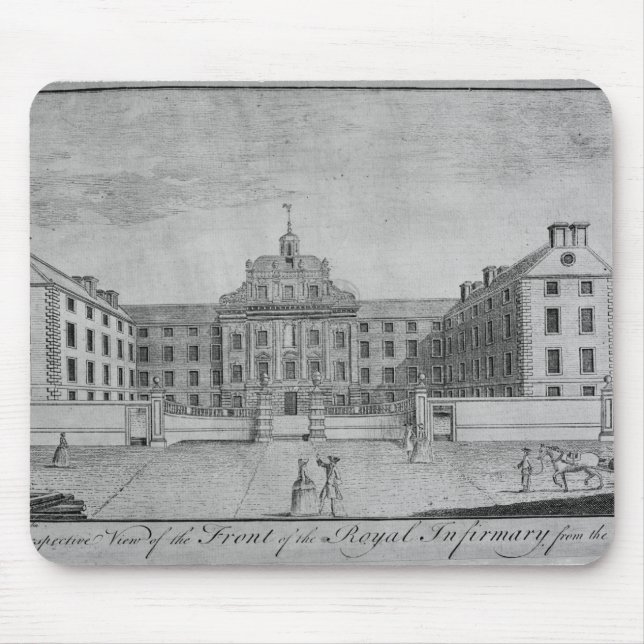 A Perspective View of the Front of the Royal Mouse Pad (Front)