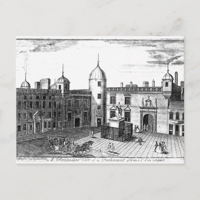 A Perspective View of the Parliament House Postcard (Front)
