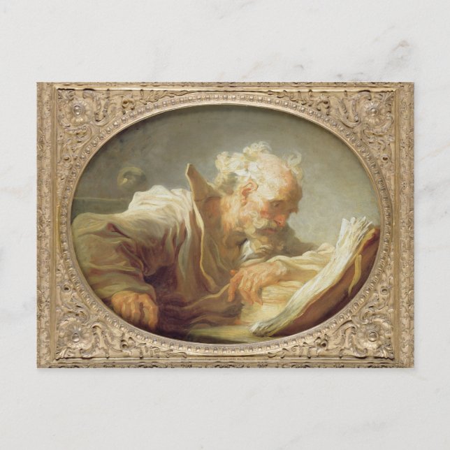 A Philosopher, c.1764 Postcard (Front)