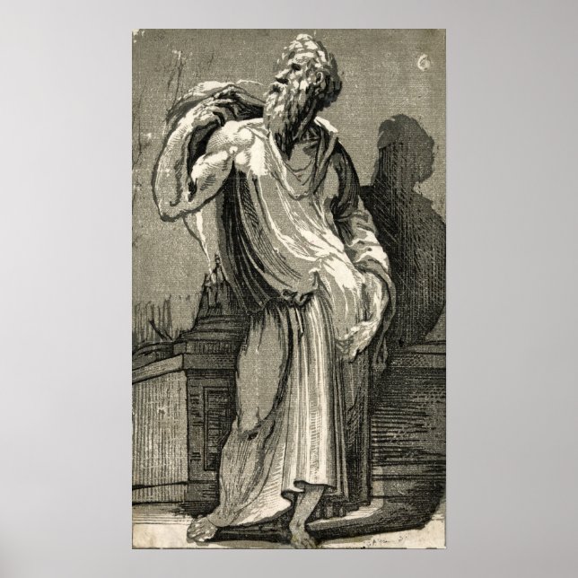 A Philosopher - Domenico Beccaumi - c1530 Poster (Front)
