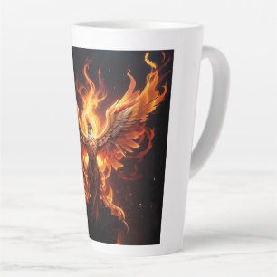 A Phoenix reborn Latte Mug