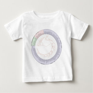 A phylogenetic tree of life Chart Baby T-Shirt
