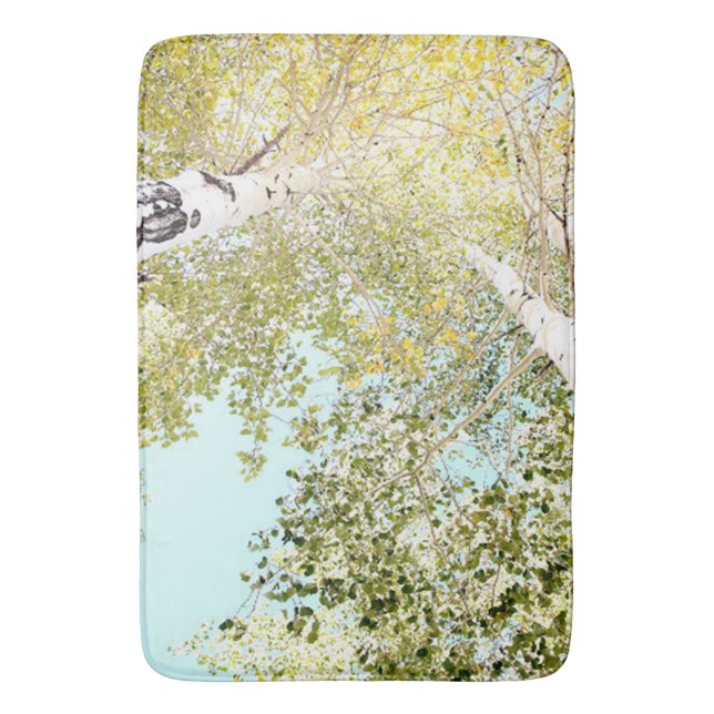 A piece of the sky bath mat (Front Vertical)