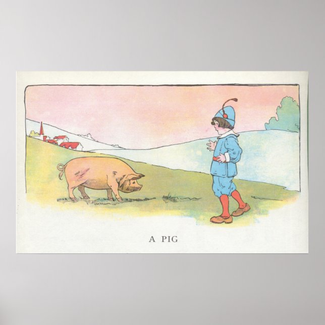 A Pig Poster (Front)