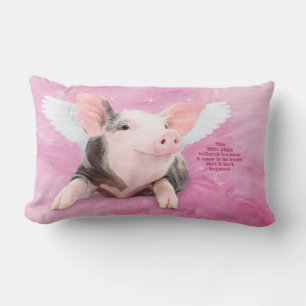 A Piggy Believed Lumbar Cushion