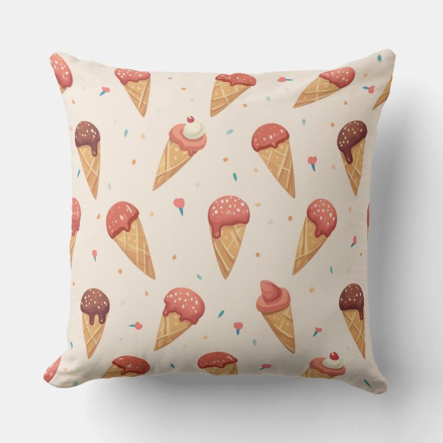 a pillow for ice cream (Front)