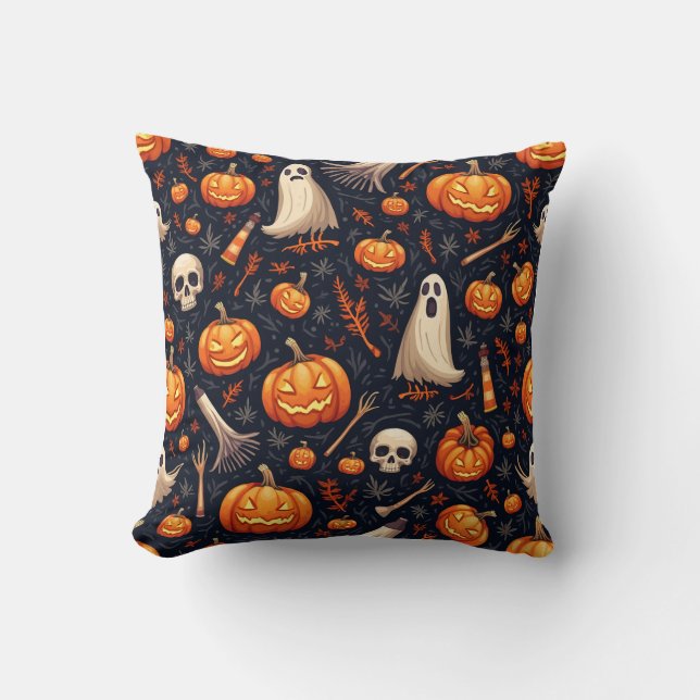A pillow that's good for Halloween (Front)