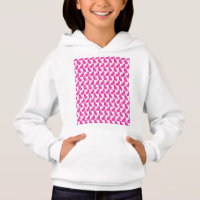 a pink and white background with a pattern