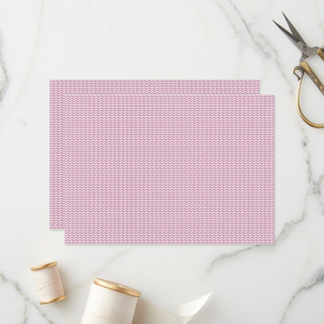 a pink and white background with wavy lines program (Front/Back In Situ)