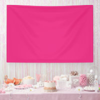 a pink background with a black