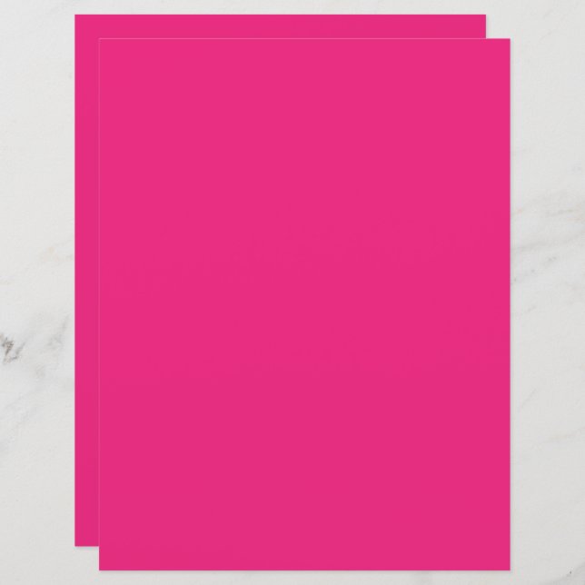 a pink background with a black border (Front/Back)