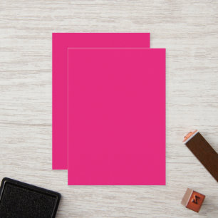 a pink background with a black border loyalty card