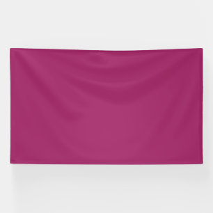 a pink background with a white border banner