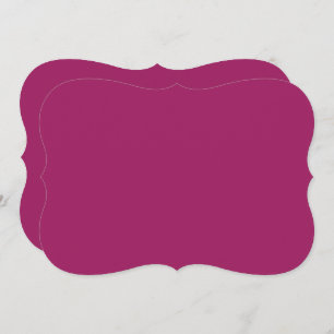 a pink background with a white border card