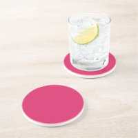 a pink background with a white border
