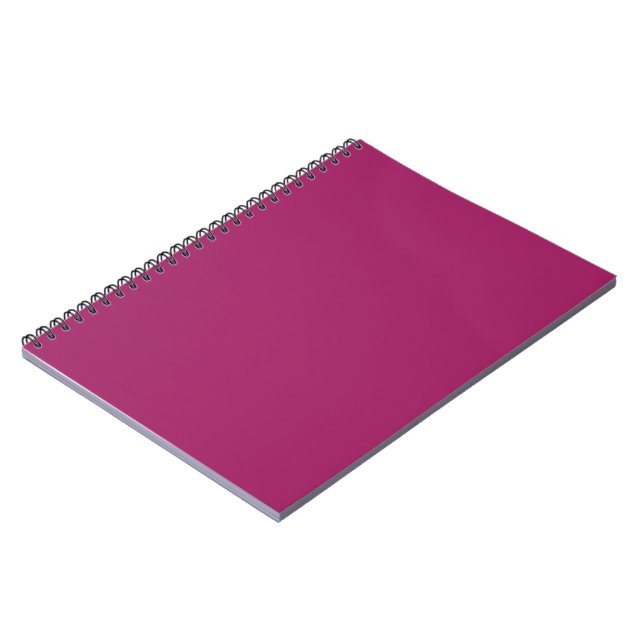 a pink background with a white border notebook (Left Side)