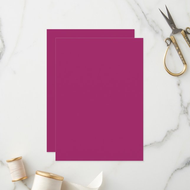 a pink background with a white border program (Front/Back In Situ)