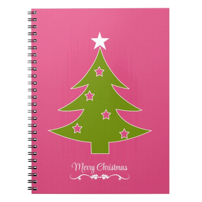 A Pink Christmas Notebook (Front)