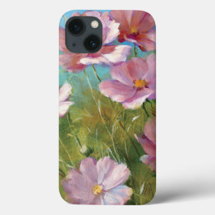 A Pink Floral Garden iPhone 13 Case