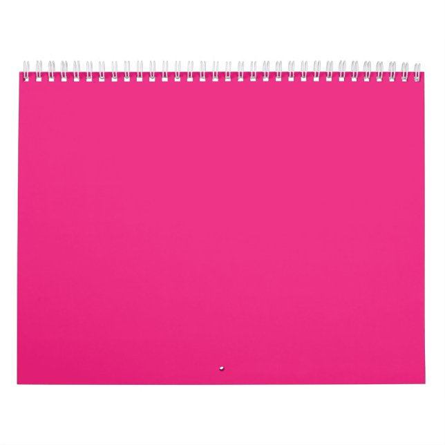 A pink square with a white border, creating a simp calendar (Cover)