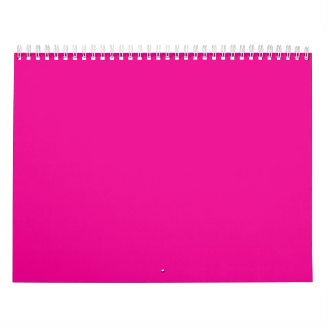 A pink square with a white border, creating a simp calendar (Cover)