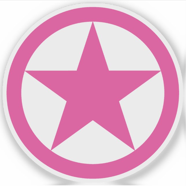 A Pink Star Of Feminism - v7 (Front)