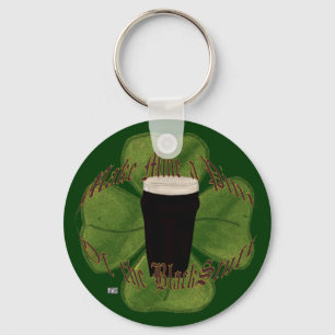 A Pint of the Black Stuff Key Ring