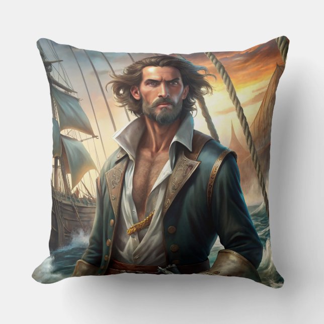 A Pirate from a Ship Cushion (Front)