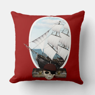 A Pirate Ship Cushion